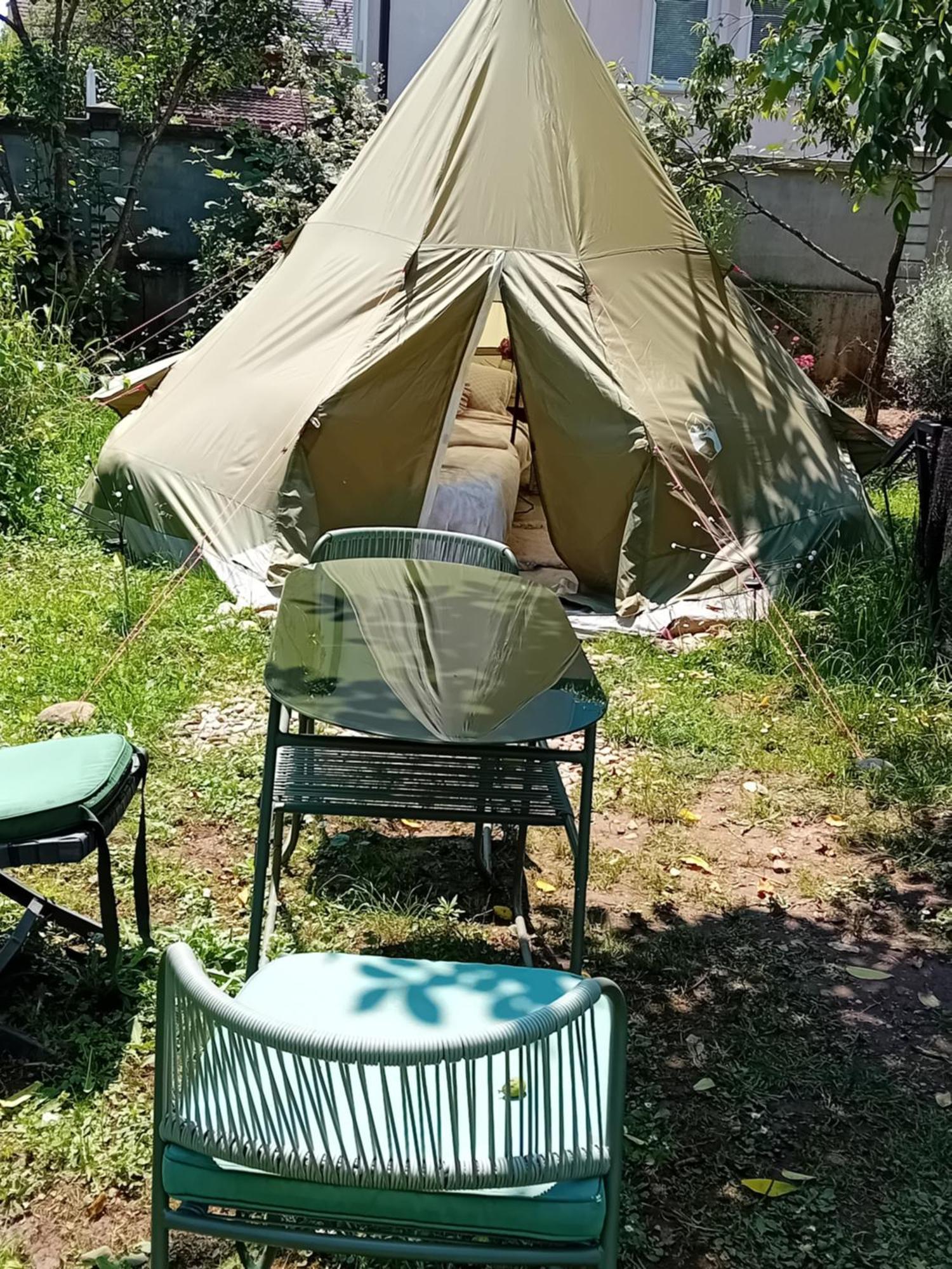 Indian Tent Tipi In Shared Lot And Shared Bathroom Mrse Ngoại thất bức ảnh